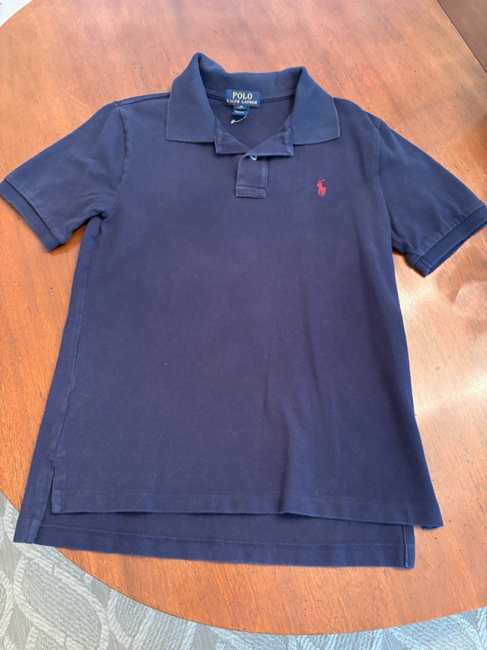 Polo by Ralph Lauren Navy Short-Sleeve Polo - Boys